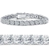 Pompeii3 26.94ct Tw Round Diamond 7" Tennis Bracelet 14k White Gold Lab Grown (gh/s2-i1) In Multi