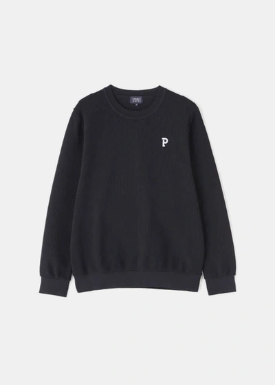 Pearly Gates Navy Crewneck Knit Pullover