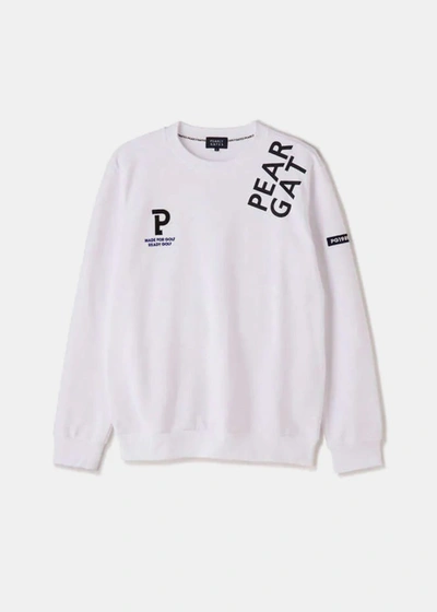 Pearly Gates White Crewneck Pullover