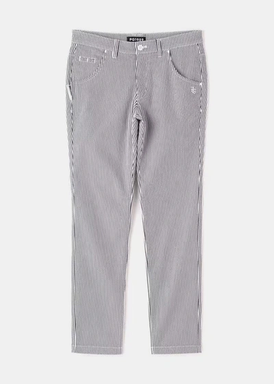 Pearly Gates White Stretch Pants In White/multi