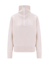 Coperni Wool Sweater With High Collar In White