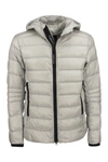Canada Goose Padded Zipped Gilet In Light Grey
