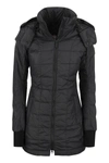Canada Goose Ellison Packable Down Coat In Black