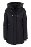 Fay Toggle - Double Front Parka In Navy