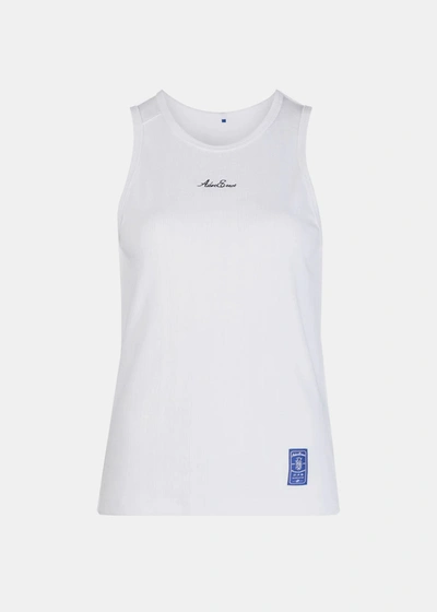 Ader Error Tank Top In White