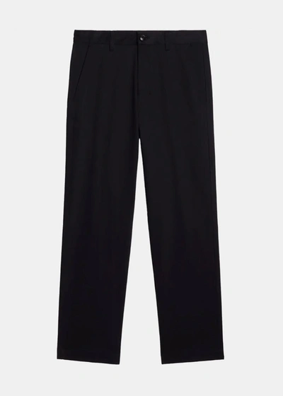 Ami Alexandre Mattiussi Black Chino Trousers