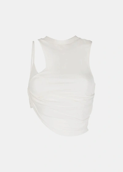 Hyein Seo Off-white Twisted Tank Top