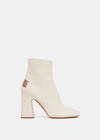 MAISON MARGIELA MAISON MARGIELA WHITE 4 STITCHES DECORTIQUES ANKLE BOOTS