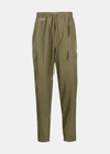 Mastermind Japan Mid-rise Tapered Leg Trousers In Olive