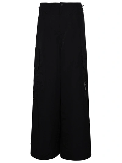 PALM ANGELS PALM ANGELS MAN PALM ANGELS BLACK POLYAMIDE PANTS