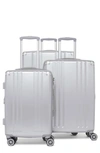 CALPAK AMBEUR 3-PIECE METALLIC LUGGAGE SET,LAM3000