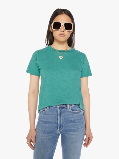Velva Sheen Rolled Short Sleeve Regular Tee Shirt Foggy Tee Shirt In Green