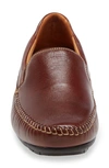 Johnston & Murphy Cort Whipstitch Driving Loafer In Mahogany