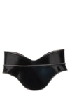 Alexander Mcqueen Mcqueen Women Corset Belt In Black