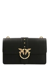 Pinko Love One Classic Cl Vitello Se Bag In Black