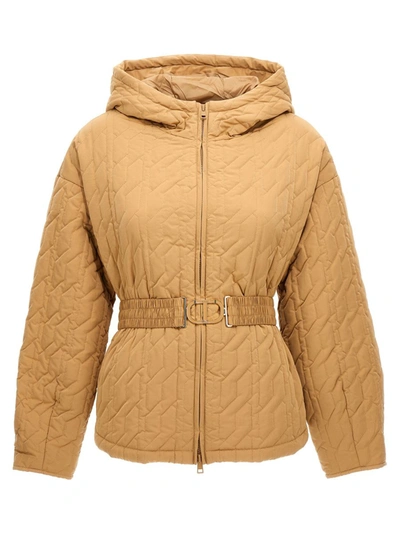 TWINSET TWINSET SHORT HOODED DOWN JACKET