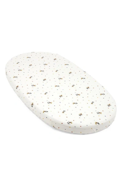 Stokke Sleepi Bed Fitted Sheet Mickey Celebration In White