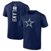 Fanatics Branded Ceedee Lamb Navy Dallas Cowboys Playmaker T-shirt In Navy