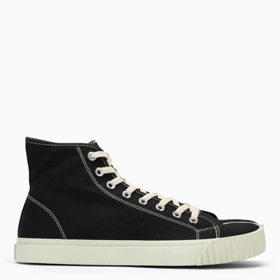 MAISON MARGIELA MAISON MARGIELA | TABI BLACK CANVAS HIGH TRAINER,S57WS0440P4291/N_MARGI-H0958_600-45