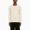 DRUMOHR MILK ROUND-NECK SWEATER IN WOOL,D8W103GWO/N_DRUMH-125_202-56