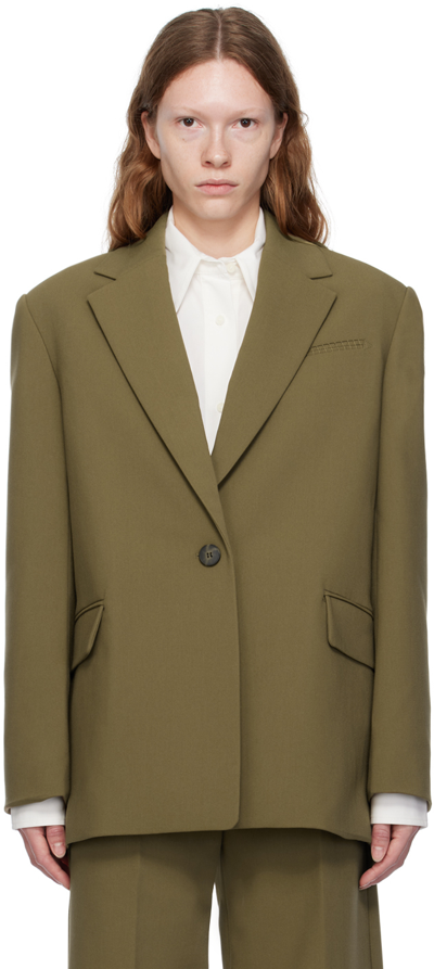 Camilla And Marc Khaki Cicely Blazer In M70 Dark Mustard