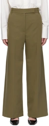 Camilla And Marc Brown Cicely Trousers In M70 Dark Mustard