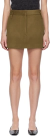 Camilla And Marc Brown Avalon Miniskirt In M70 Olive