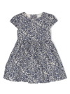 Polo Ralph Lauren Calissa Cotton Flared Dress In Blue