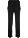 Peserico Women's Viscose Blend Trousers In Black