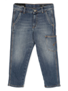 DONDUP MID-RISE WASHED JEANS