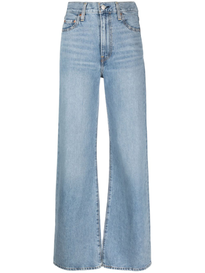 Levi's Ribcage Wide Leg Jeans In Blue