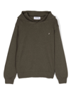 DONDUP LOGO-PATCH KNITTED TOP