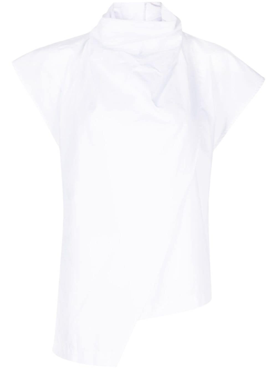 Nackiyé Play Around Cotton Shirt In White