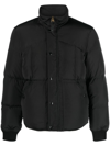 Tom Ford Quilted Down Jacket In Black