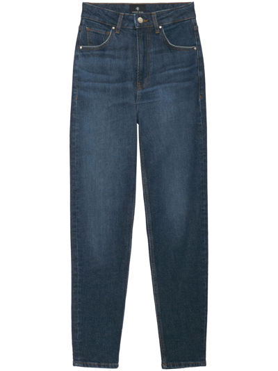 Anine Bing Clyde Jean In Mare Blue