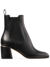 JIMMY CHOO THESSALY 65MM LEATHER BOOTS