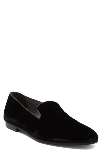 To Boot New York Lucca Patent Leather Loafer In Velluto Black