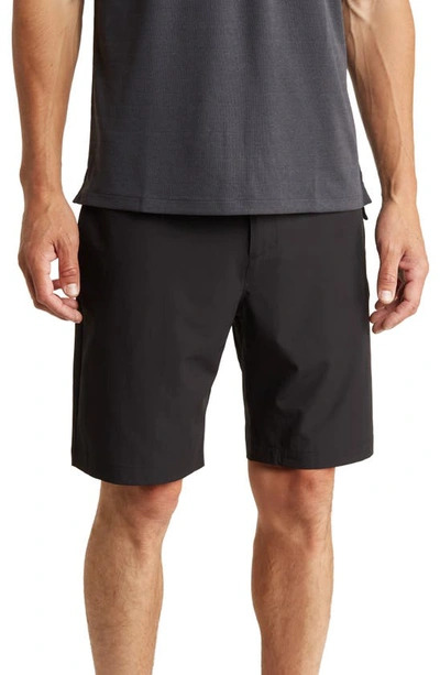 Z By Zella Hybrid 9-inch Golf Shorts In Black