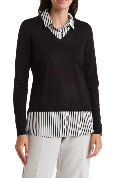Adrianna papell shirttail twofer sweater sales