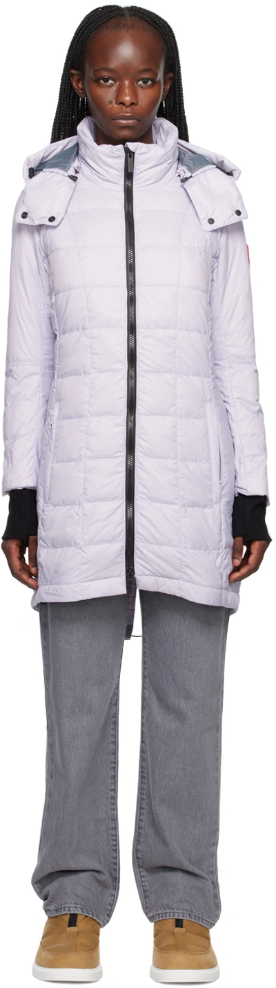 Canada Goose Ellison Packable Down Jacket In Lilac Tint