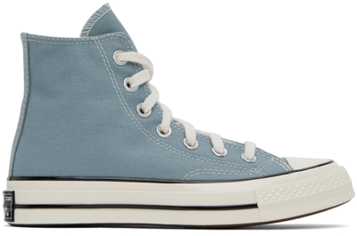 Converse Blue Chuck 70 Sneakers In Cocoon Blue/egret/bl