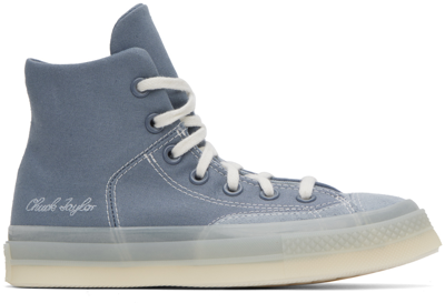 Converse Grey Chuck 70 Marquis Trainers In Lunar Grey/heirloom