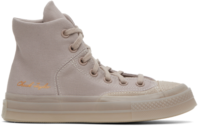 Converse Taupe Chuck 70 Marquis Trainers In Wonder Stone/beach S