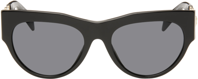 Versace Black Cat-eye Sunglasses In Gb1/87