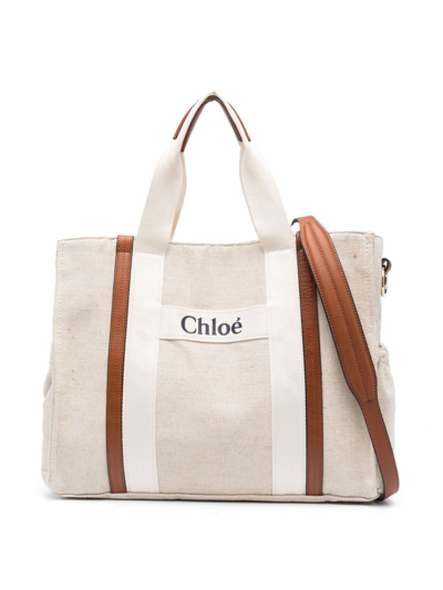Chloé Leather Changing Diaper Bag In Z40-unique