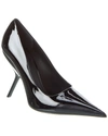 Ferragamo Eva 105 Patent Leather Pumps In Black