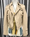 Jakett Josey Washed Leather In Almond In Pink