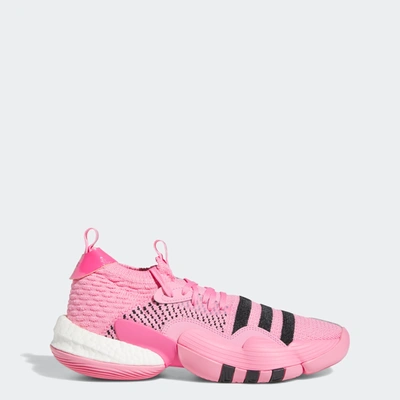 Adidas Originals Adidas Men's Trae Young 2.0 Basketball Sneakers From Finish Line In Pink/black