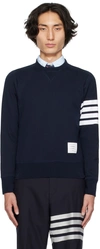 THOM BROWNE NAVY 4-BAR SWEATSHIRT