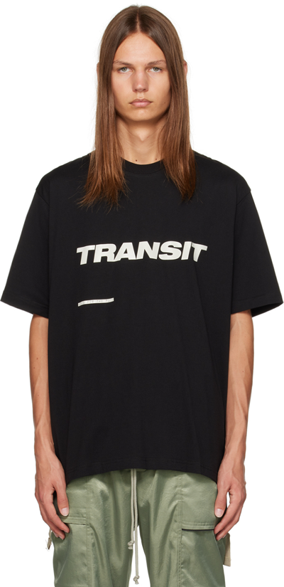 Song For The Mute Black 'transit' T-shirt